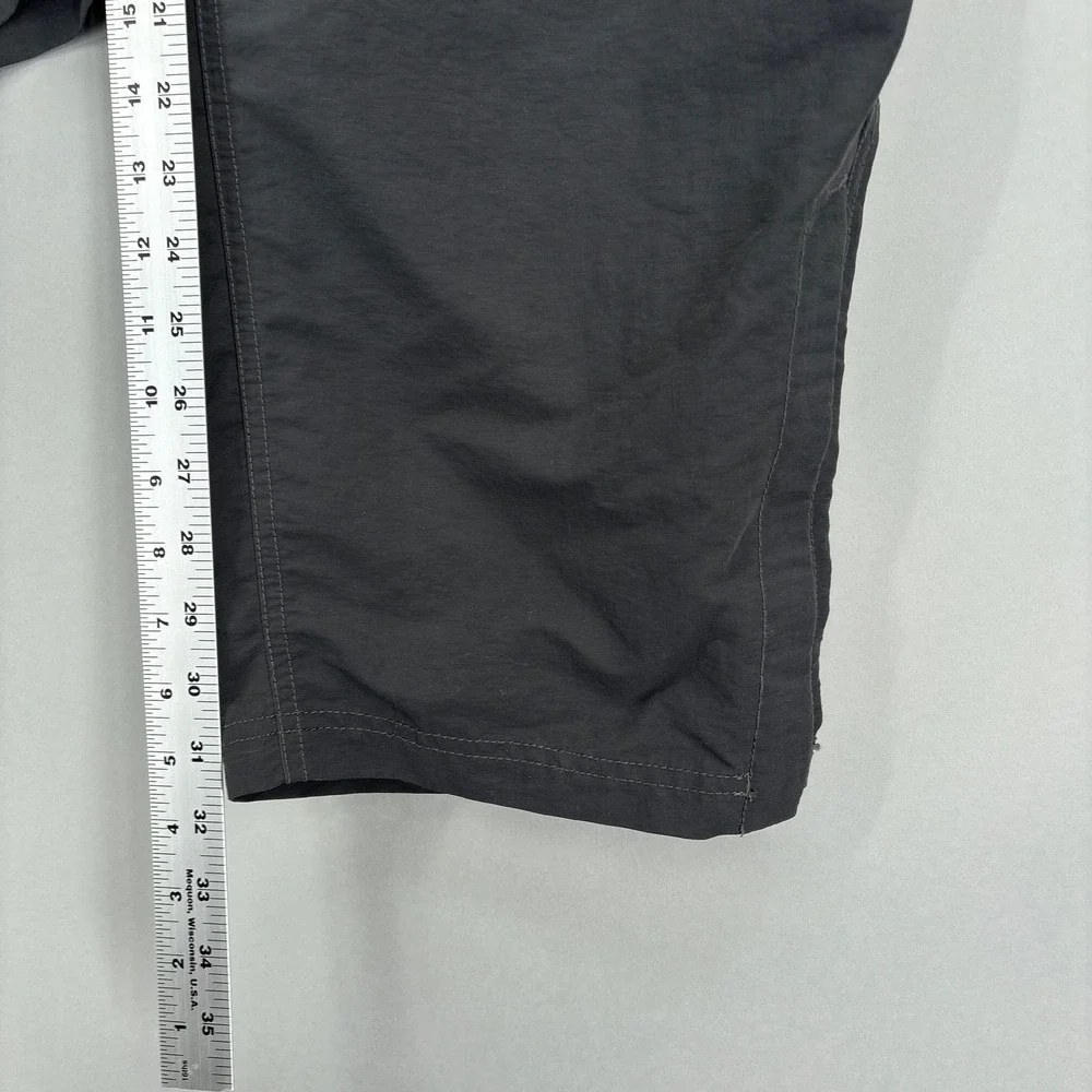 The North Face Pants Mens XXL Gray Cargo Belted Hiking Paramount Convertible 32